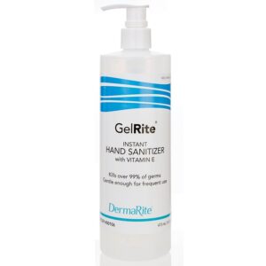 Hand Sanitizer GelRite 16 oz. Ethyl Alcohol Gel