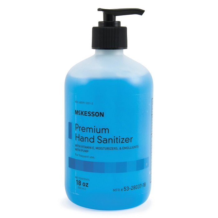 Hand Sanitizer Premium 18 oz. Ethyl Alcohol Gel