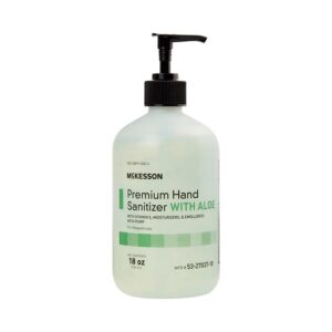 Hand Sanitizer with Aloe McKesson Premium 18 oz