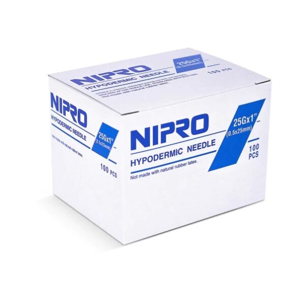 Nipro Hypodermic Needles 25Gx1