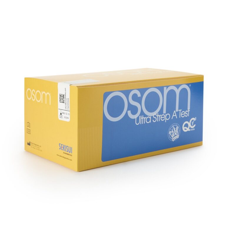 OSOM Ultra Plus Influenza Flu A & B Rapid Test CLIA Waived 25 Tests A