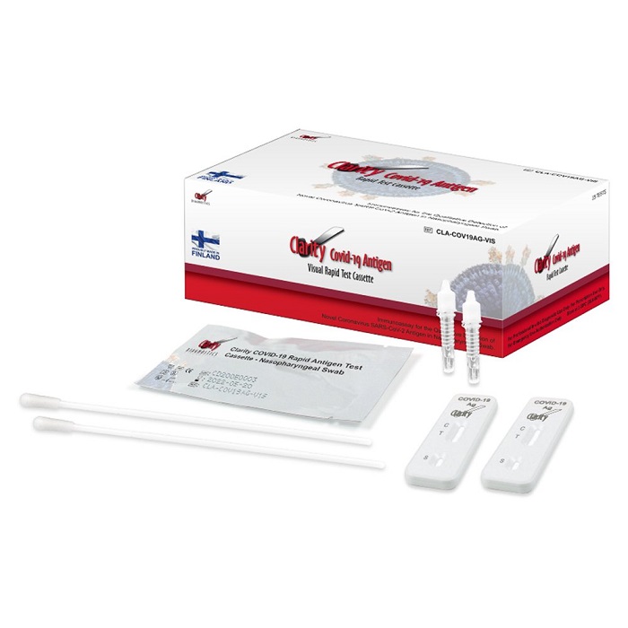 Respiratory Test Kit Clarity Covid-19 Antigen 25 Tests