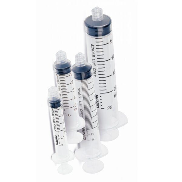 5mL Syringes Only Luer lock Tip